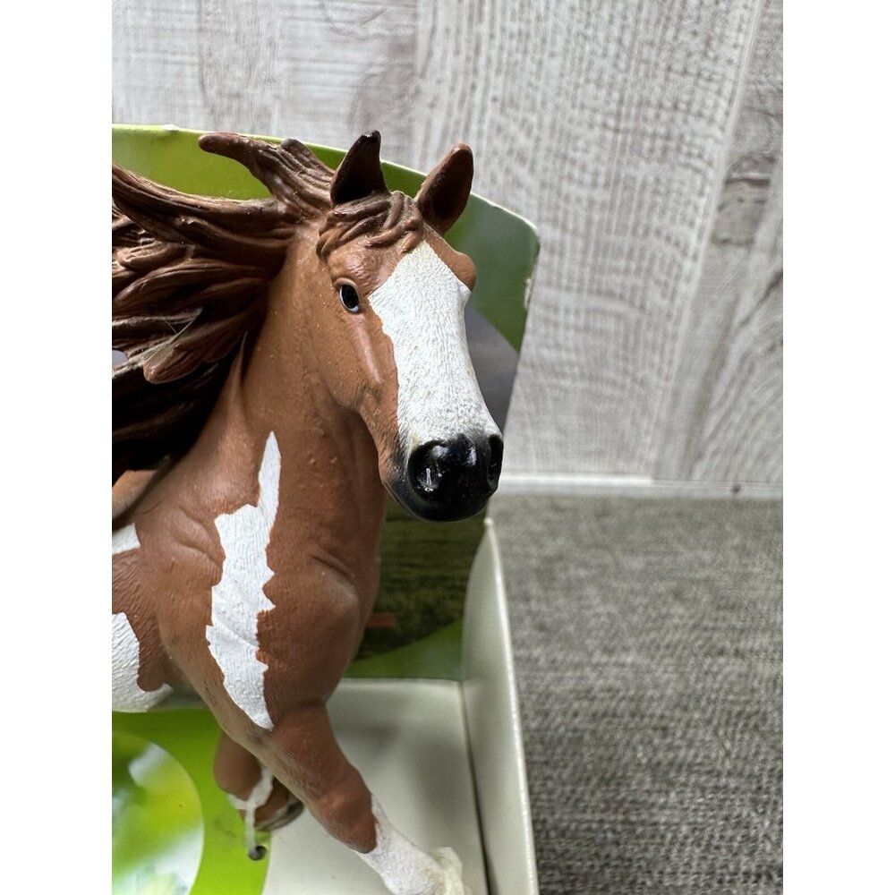 Schleich Pinto Stallion 2007 Bay White Horse 13794